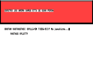 Älykkyys Testi atari screenshot